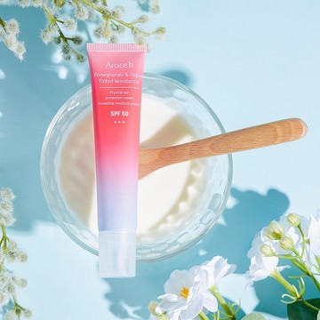 石榴優格淨白防曬乳SPF50 30ml-淨白提亮款