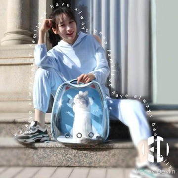 貓籠貓包貓背包外出太空艙貓咪背包大號貓書包貓咪狗狗便攜寵物背包【聚物優品】