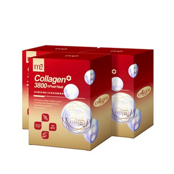 【m2美度】珍珠燕窩超能膠原飲 三盒組(8入/盒)