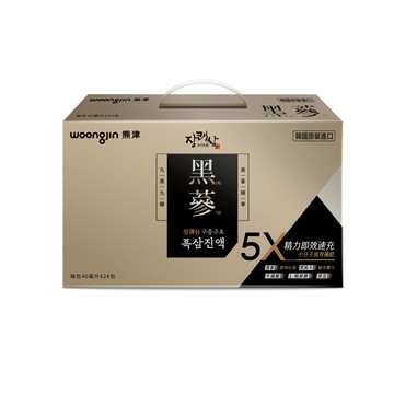 [家速配]韓國熊津黑蔘飲24入禮盒