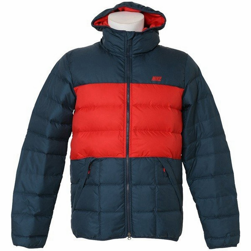 セール Nike ナイキ メンズスポーツウェア ダウンジャケット Y12 アリアランスジャケット 495 メンズ Navy Red 通販 Lineポイント最大0 5 Get Lineショッピング