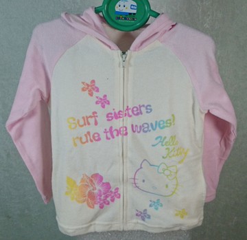 【震撼精品百貨】Hello Kitty 凱蒂貓~童裝_外套_扶桑花