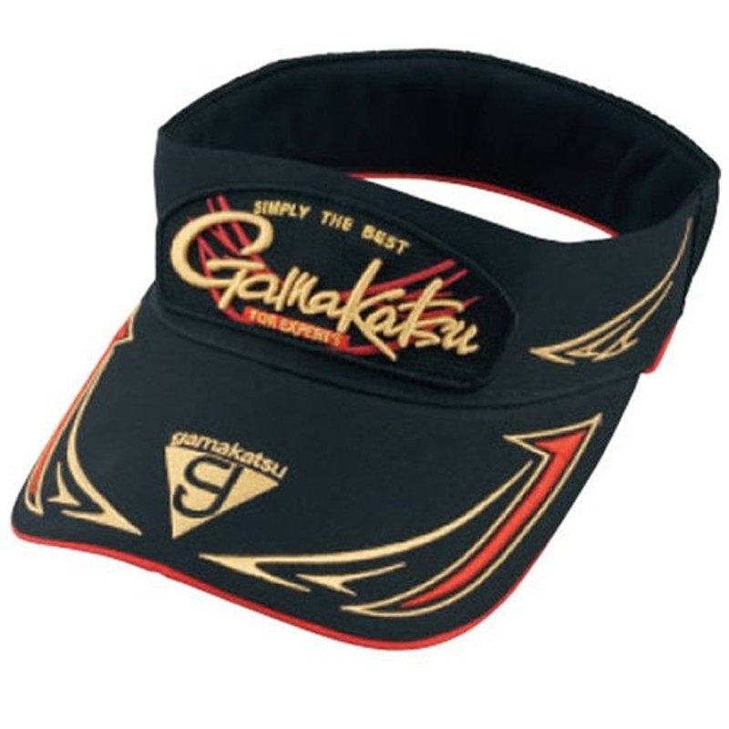 がまかつ Gm 9856 サンバイザー ブラック L 釣り 帽子 Gamakatsu 通販 Lineポイント最大0 5 Get Lineショッピング