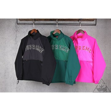 【HYDRA】Supreme Court Half Zip Pullover 半開襟 風衣 罩衫 電繡【SUP250】