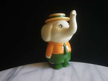 【老時光 OLD-TIME】早期二手日本品牌公仔硬膠存錢筒