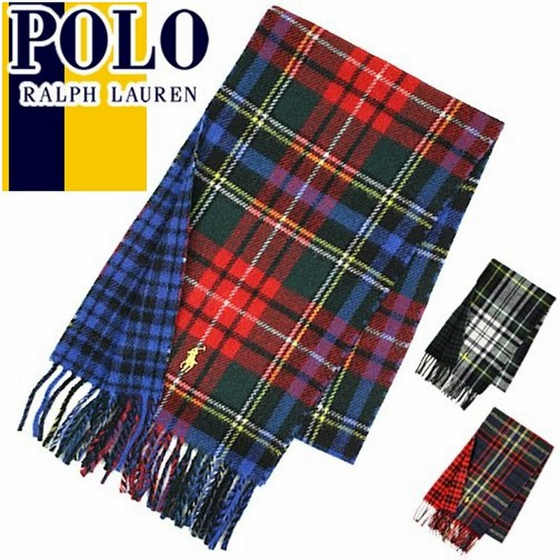 ポロ ラルフローレン Polo Ralph Lauren マフラー リバーシブル メンズ レディース ブランド プレゼント 学生 ウール チェック 赤 レッド グリーン 通販 Lineポイント最大0 5 Get Lineショッピング