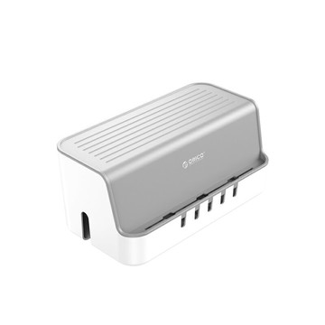 熱銷ORICO/奧睿科 插線板電線收納盒手機平板充電支架底座桌面理線盒
