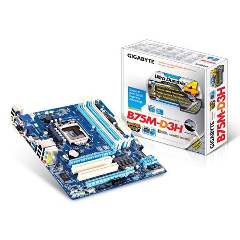 Gigabyte LGA 1155?Intel b75?SATA 6?Gb / s USB 3.0?Micro ATX