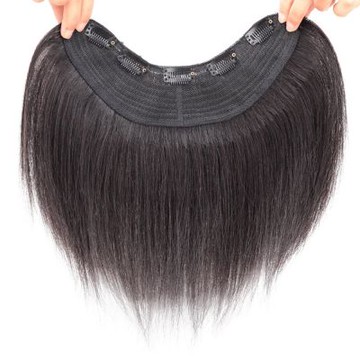 [米蘭精品] 現貨+預購 女真髮髮片補髮塊透氣假髮片輕量假髮免打理隱形增髮量假髮接髮-兩側增厚4色74jg4