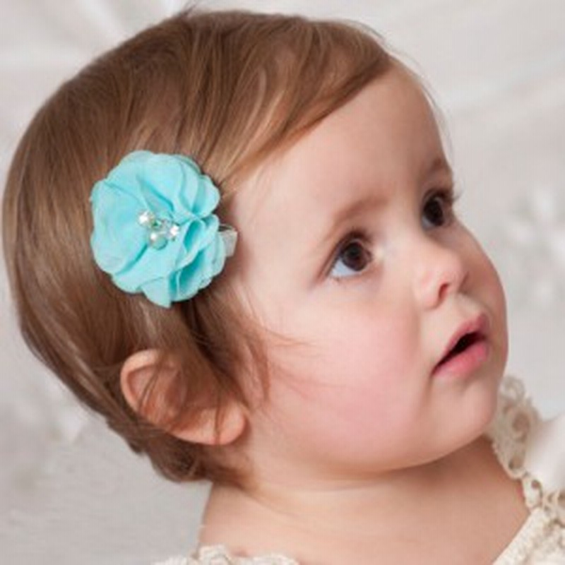 赤ちゃんの女の子シフォンの花のラインの髪の弓のクリップ素敵なヘアピンのヘアアクセサリー幼児の赤ちゃんのためのギフト 通販 Lineポイント最大1 0 Get Lineショッピング
