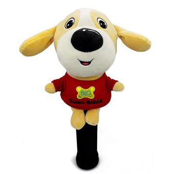 小萌狗高爾夫球桿套球道木三五號通用毛絨木桿套青少年高爾夫用品