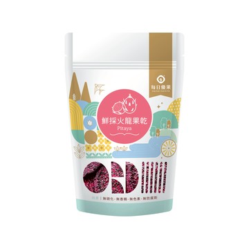 鮮採火龍果乾隨手包75G 每日優果
