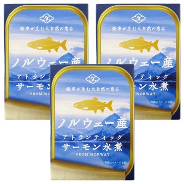 Choshita 田原挪威鮭魚水煮罐  90g  3罐