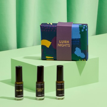 【LUSH 英國直營】點亮夜間風情 I 美好夜晚香水探索禮盒