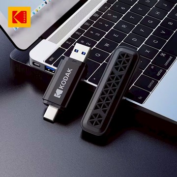 【Kodak 柯達】K143D USB-C 3.2 Gen1 OTG 高速雙模式隨身碟 公司貨