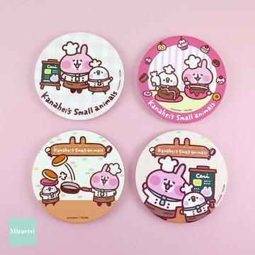 Kanahei卡娜赫拉的小動物 小小廚師-陶瓷杯墊