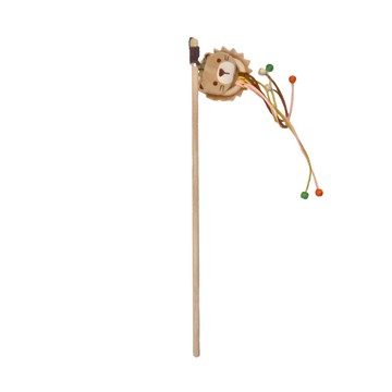 Nice u 毛樂趣 逗貓棒  獅子 棕色  1支