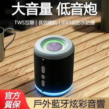 隔日達 迷你低音炮 無線音箱 藍牙音箱 露營音箱 戶外音箱 藍芽喇叭 TWS雙喇叭串聯 運動戶外喇叭 無線音響 低音炮