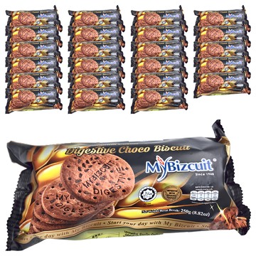 MyBizcuit 麥比客 經典消化餅 巧克力 24包  250g