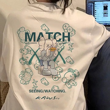 撿漏專柜撤回尾單大牌外貿大碼女裝2022春夏新款短袖T恤寬松上衣