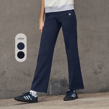 元動力 太空棉西裝版寬直筒褲(兩色；S-L)