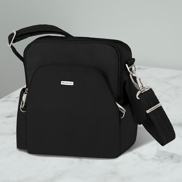 《TRAVELON》Classic 3層防盜斜背包