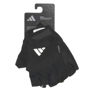 adidas 愛迪達 防滑短指手套 54g  L  黑色  1雙