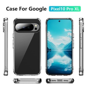 0.2晶瑩防摔殼 德國抗黃原料 谷歌Google Pixel 10ProXL 10Pro 10 9 9A 8 透明手機殼