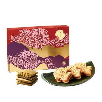七見櫻堂｜吉野時櫻印象三明治餅年節禮盒 【預購商品】