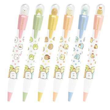 又敗家@日本製San-X可愛角落生物造型原子筆PP4520黑色0.7mm筆芯角落小夥伴牆角生物圓珠筆角落生物筆文具造型筆【全館299超取免運】【APP下單點數4倍送】