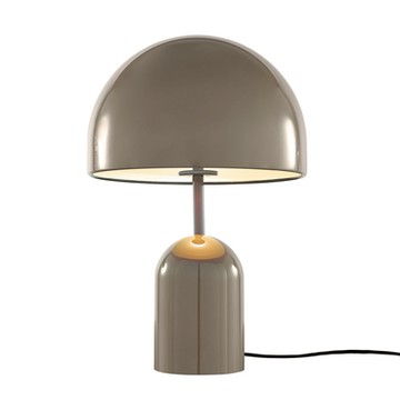 Bell Table 圓鐘桌燈（灰褐）