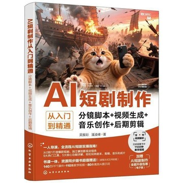 【桃園出貨🔥】AI短劇製作從入門到精通 分鏡腳本 視頻生成 音樂創作 後期剪輯