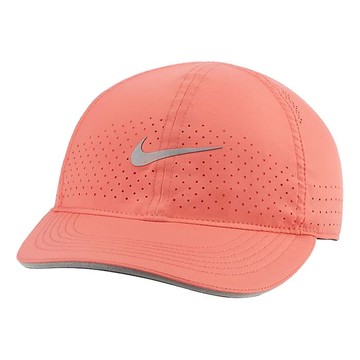 (WMNS) Nike Featherlight Running Cap 'Orange Pink'