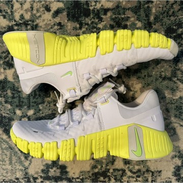 S.G W NIKE FREE METCON 5 DV3950-106 檸檬黃 白黃 訓練 健身 休閒 運動 襪套 女鞋