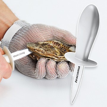 《TESCOMA》Seafood生蠔刀-白-- 開生蠔刀 牡蠣刀 蚵刀 貝殼刀