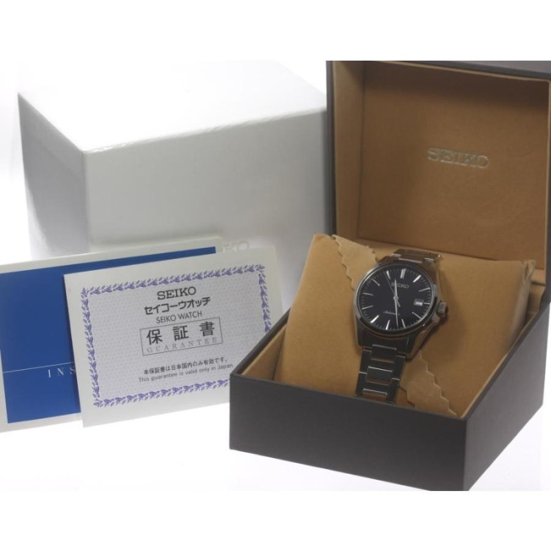 ☆良品【SEIKO】セイコー プレサージュ デイト SARX045/6R15-03S0 自動