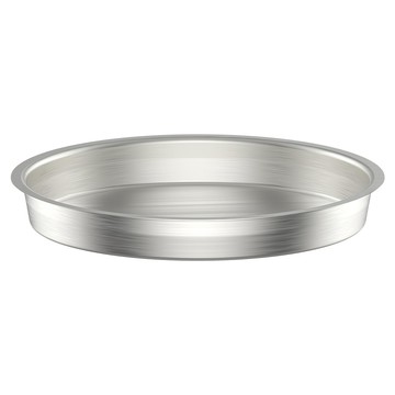 VOTO 不鏽鋼圓托盤 304不鏽鋼 越南製造  1個  240*30mm