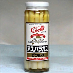 ギフト クレードル興農 北海道産アスパラガスピクルス(甘酢漬)(内容総量210g 固形量135g)   自宅用 まとめ買い ポイント消化