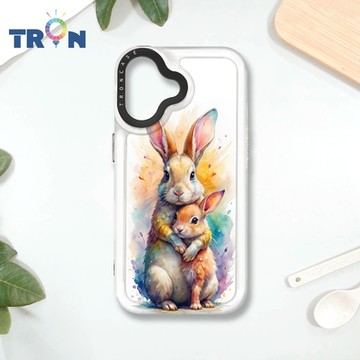 TRON IPHONE 16 大小動物們-2 MAGSAFE 磁吸 防摔 太空殼 透黑 手機殼