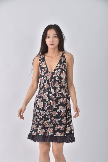 (S) ps company質感無袖藍色洋裝