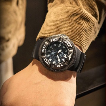 CITIZEN 星辰 哥吉拉-1.0 哥斯拉 限量聯名錶 PROMASTER 光動能300米潛水手錶 雙12購物節 送禮首選 BJ8056-01E