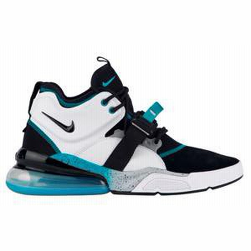 nike air force 270 black white