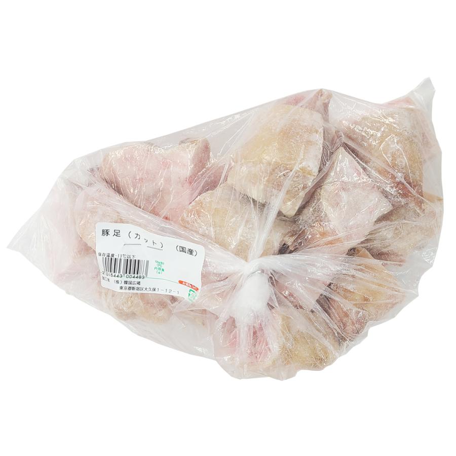 冷凍 カット豚足 約1.5kg