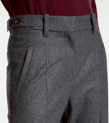 Brunello Cucinelli Pleated virgin wool straight pants