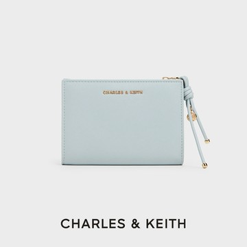 【CHARLES & KEITH】快速出貨 多色可選! Everleigh 拉鍊短夾 LINE禮物獨家禮盒 附提袋｜時髦通勤必備｜生日禮物｜情人節禮物｜交換禮物 | 小CK