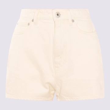 Kenzo Beige Cotton Shorts