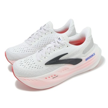 Brooks 慢跑鞋 Glycerin Max 女鞋 灰 黑粉 甘油極致系列 厚底 氮氣中底 緩衝 運動鞋 1204361B118