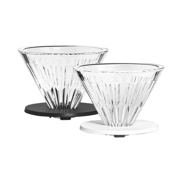 Timemore 泰摩咖啡 新版02玻璃冰瞳濾杯 PC底座 V型濾杯 現貨