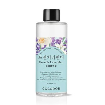[福利商品]2-1_cocodor-珂珂朵爾-室內擴香-補充瓶-法國薰衣草-500ml-1瓶