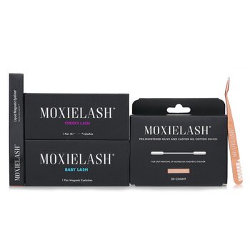 MoxieLash MoxieLash Luxe Bag Accent 套裝 5pcs+1bag-睫毛增長液